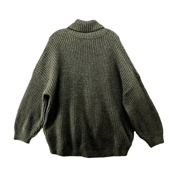 Old Navy Olive Green Turtleneck Sweater - Picture 2 of 13